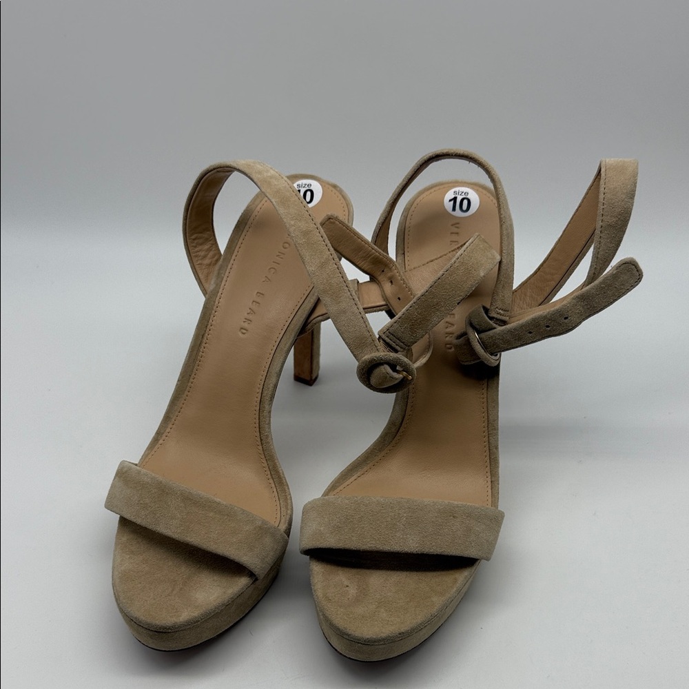 VERONICA BEARD Tan Heels.